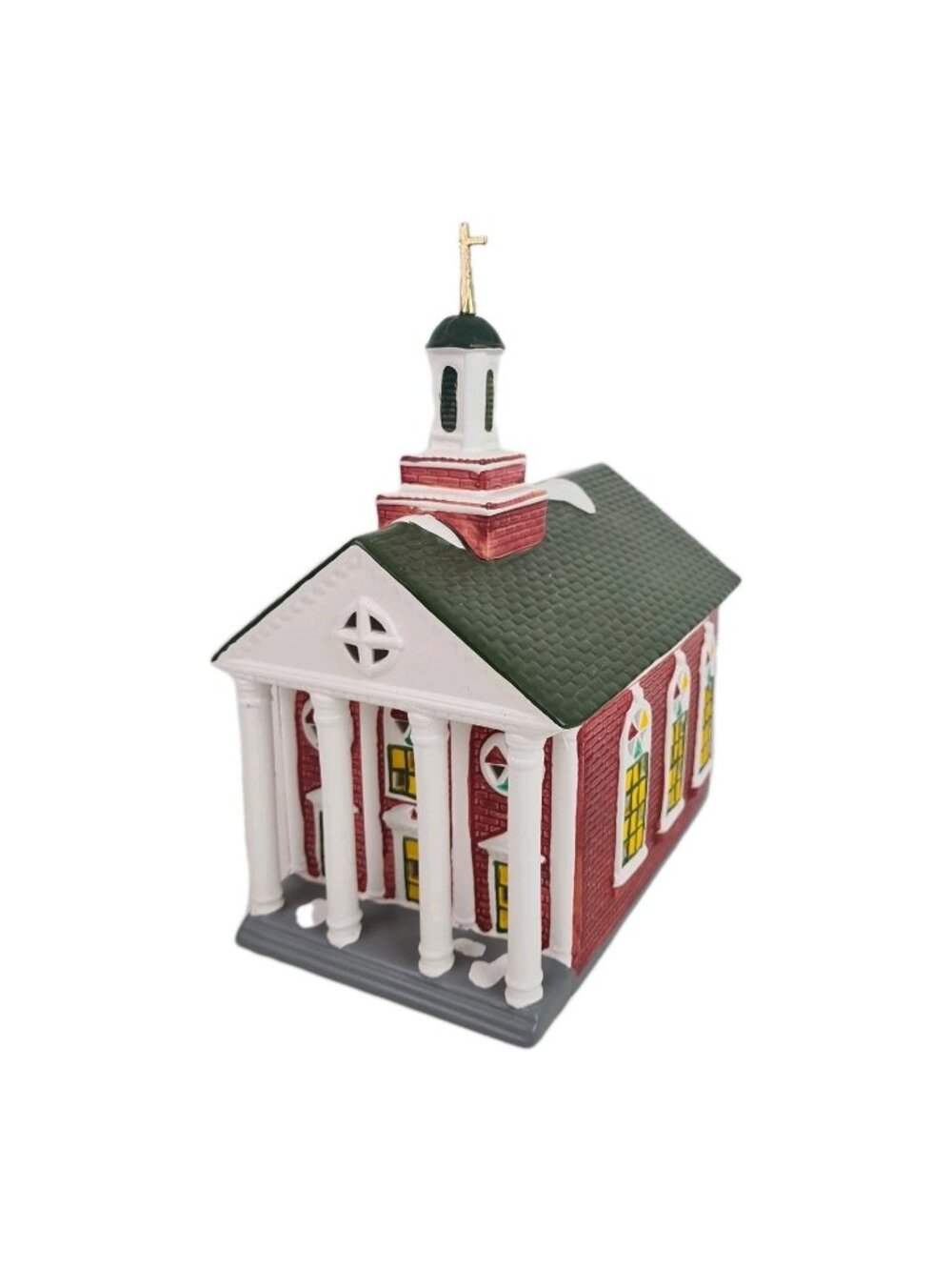 Department 56 "Colonial Church" 5119-5 Christmas Village Lighted Building